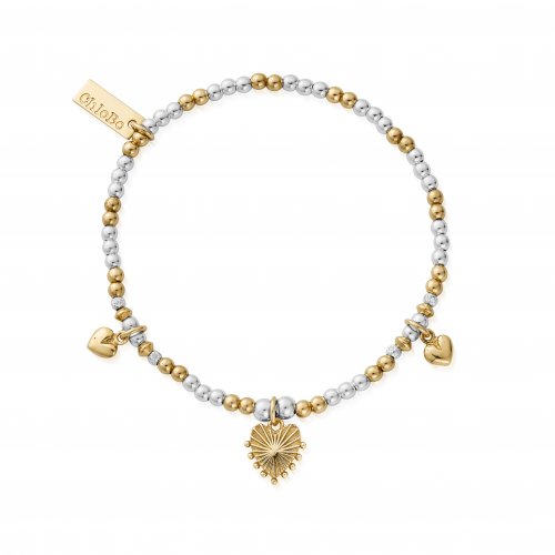 Chlobo Gold And Silver Everyday Love Bracelet