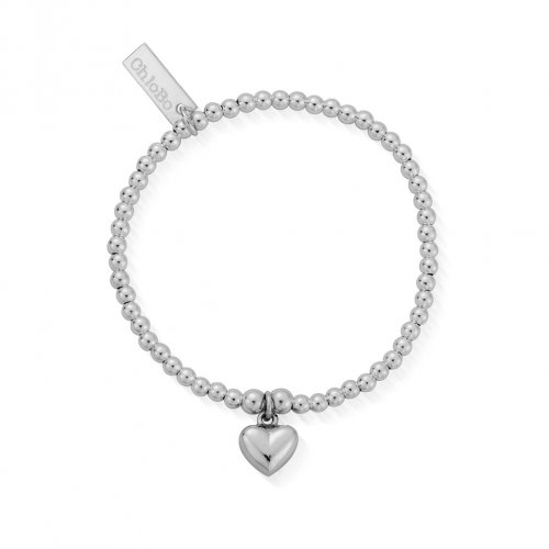 Chlobo Children?s Cute Charm Puffed Heart Bracelet