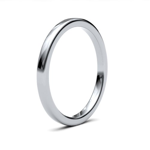 Palladium 2mm Heavy Soft Court Wedding Ring