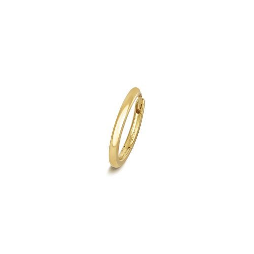 9ct Gold Round Tube Cartilage Hoop ES2002-