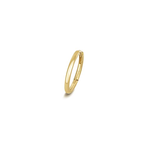 18ct Gold Round Tube Cartilage Hoop ESQ2001-