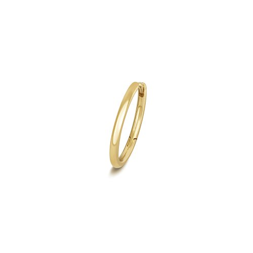 18ct Gold Round Tube Cartilage Hoop ESQ2001-
