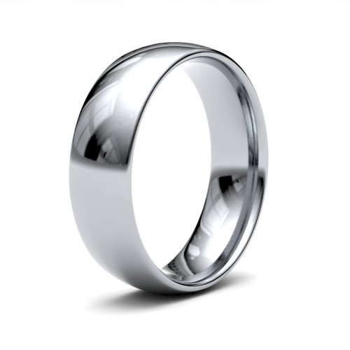 Palladium 6mm Light Court Wedding Ring