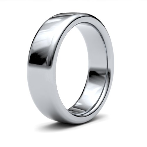 Palladium 6mm Heavy Soft Court Wedding Ring