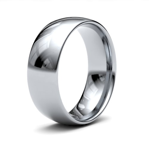 Palladium 7mm Light Court Wedding Ring