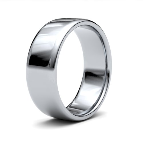 Palladium 7mm Light Soft Court Wedding Ring