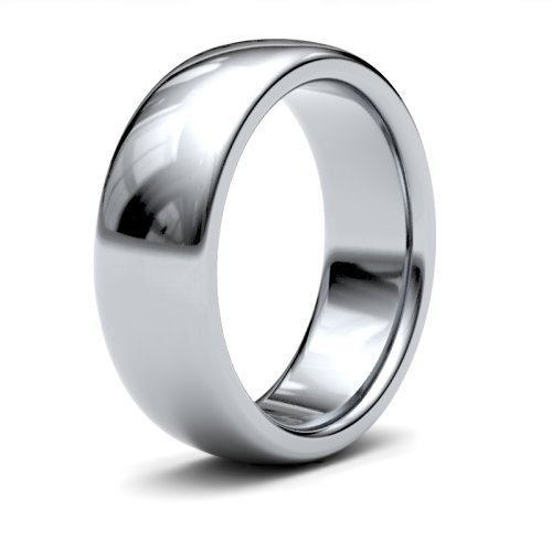 Palladium 7mm Premium Heavy Court Wedding Ring