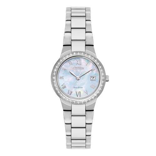 Citizen Women's Eco Drive Silhouette Mother of Pearl Watch