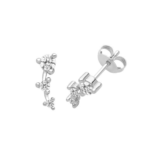 Silver Cz Studs 