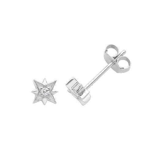 Silver Star Studs 