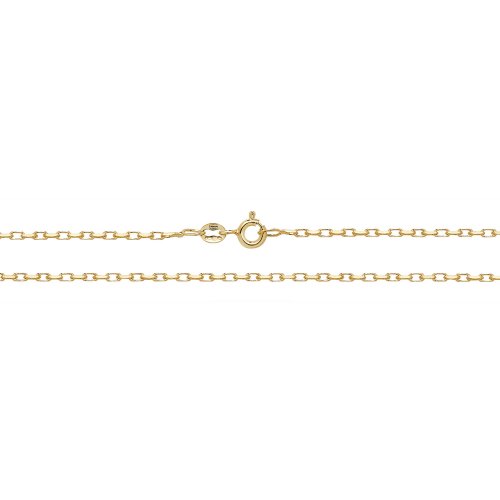 9ct Gold Diamond Cut Belcher Chain 