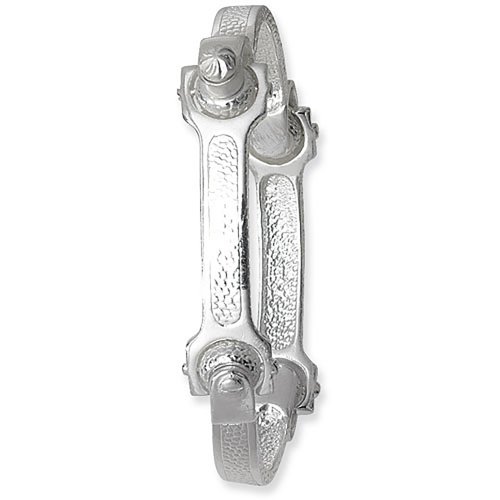 Silver Gents' Spanner Bangle 