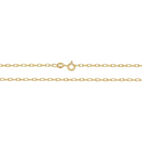 9ct Gold Diamond Cut Belcher Chain 