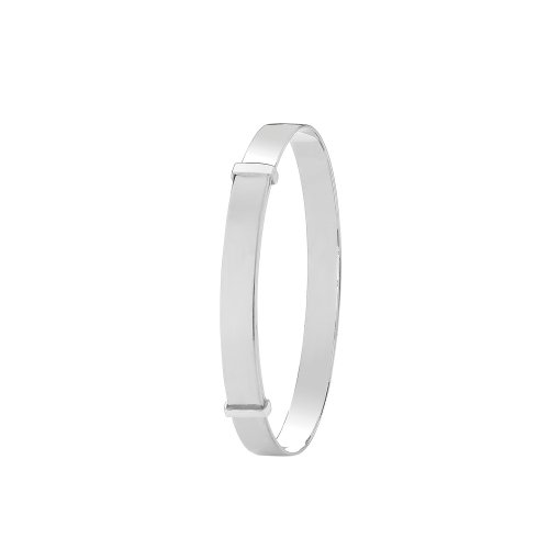 Silver Babies' Expandable Bangle 