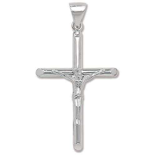 Silver Crucifix Pendant 