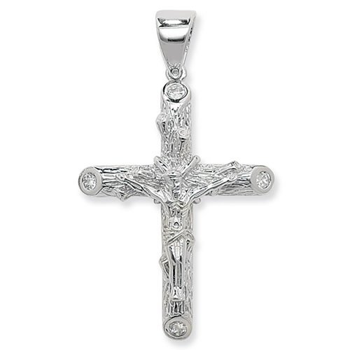 Silver Crucifix Pendant 