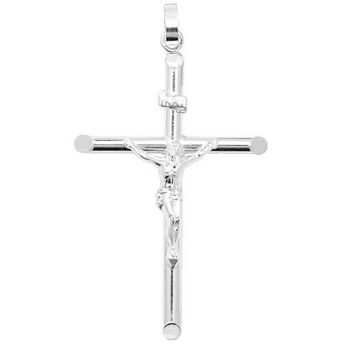 Silver Crucifix Pendant 