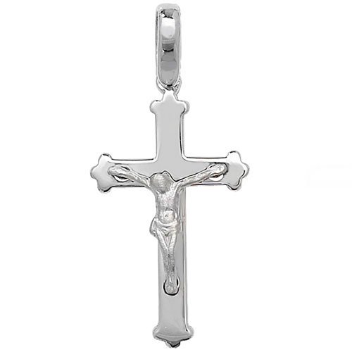 Silver Crucifix Pendant 