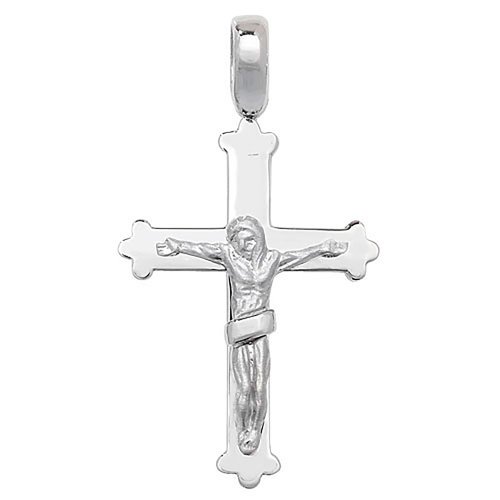 Silver Crucifix Pendant 