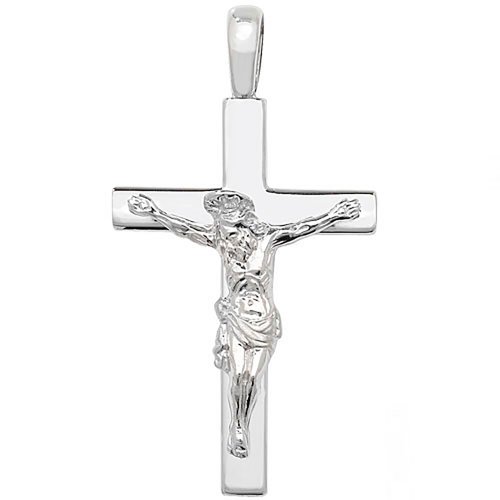 Silver Crucifix Pendant 