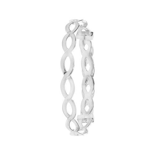 Silver Babies' Crossover Expandable Bangle 