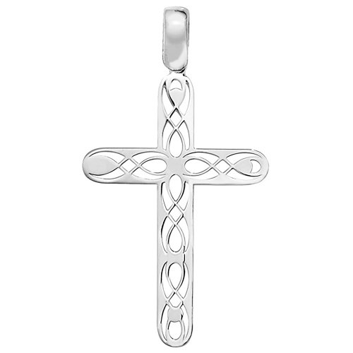 Silver Celtic Cross Pendant 