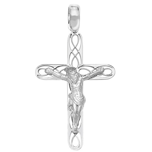 Silver Crucifix Pendant 