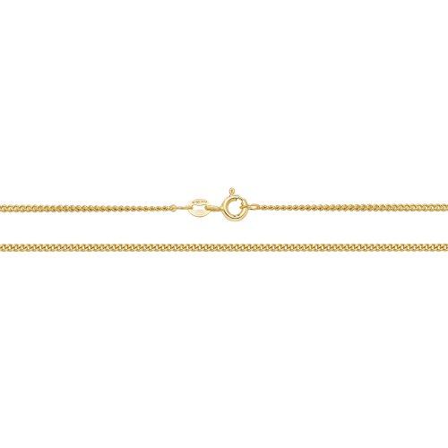 9ct Gold Close Curb Chain 