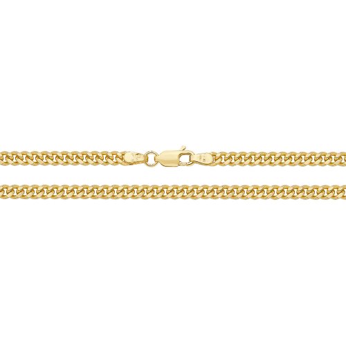 9ct Gold Close Curb Chain 