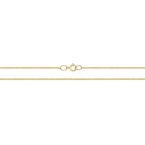 9ct Gold Close Curb Chain 