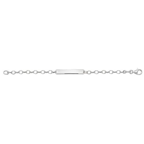 Silver Babies' Id Bracelet 