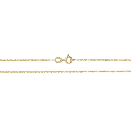 9ct Gold Diamond Cut Chain 