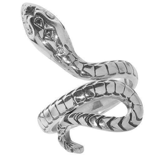 Silver Snake Ring 