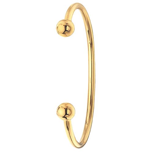 9ct Gold Gents' Solid Torc Bangle 