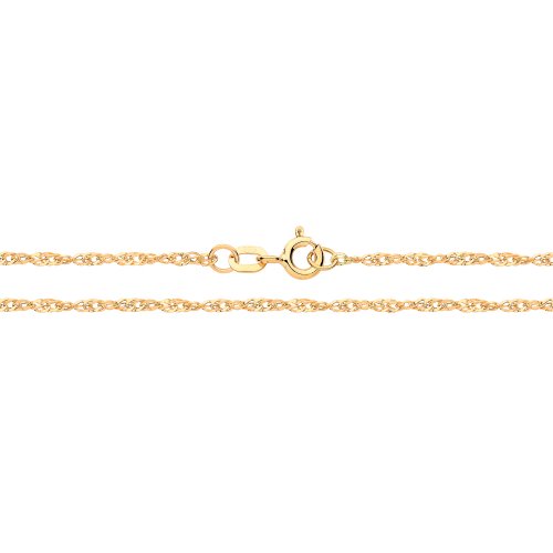 9ct Gold Singapore Hollow Chain 