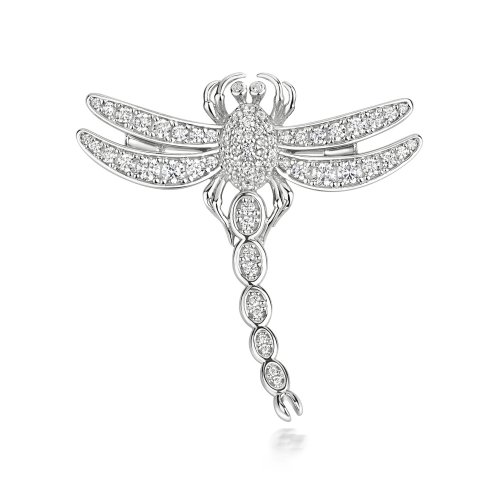Grain Set Dragonfly Brooch LHG0013