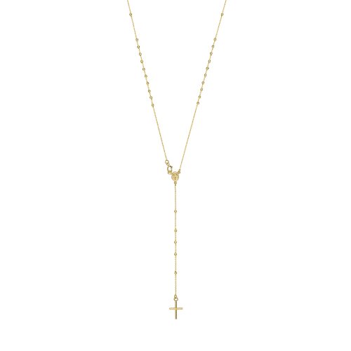 9ct Gold Rosary Necklet 