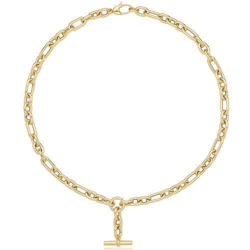 9ct Gold Hollow Necklace 