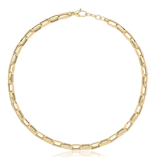 9ct Gold Hollow Necklace 