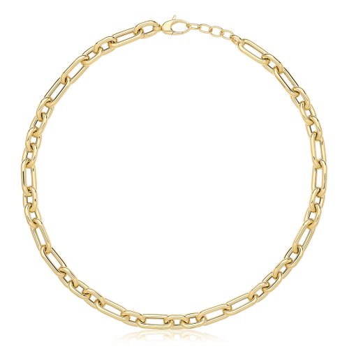 9ct Gold Hollow Necklace 
