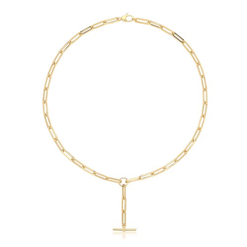 9ct Gold Hollow Necklace 