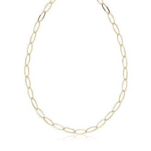 9ct Gold Hollow Necklace 