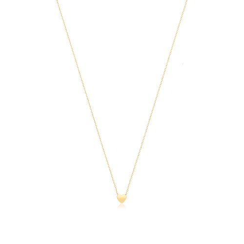 9ct Gold Heart Necklace 