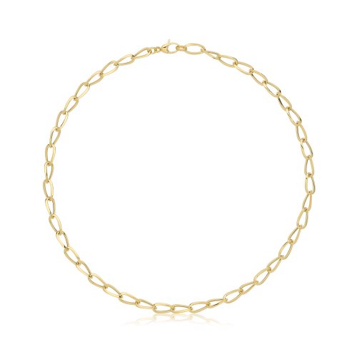 9ct Gold Hollow Necklace 