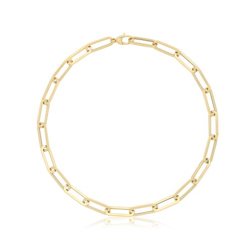 9ct Gold Hollow Necklace 