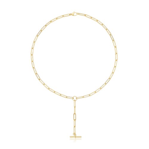 9ct Gold Hollow Necklace 