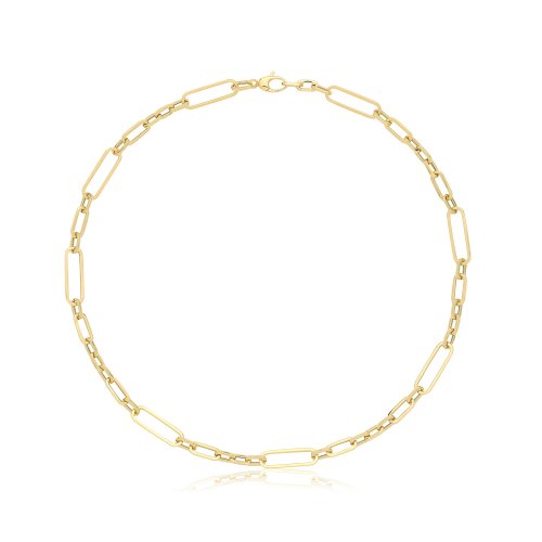 9ct Gold Hollow Necklace 