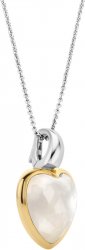 TI SENTO Mother of Pearl Heart Pendant 6807MW