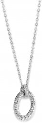 TI SENTO Silver Bobble Circle Necklace 3999ZI